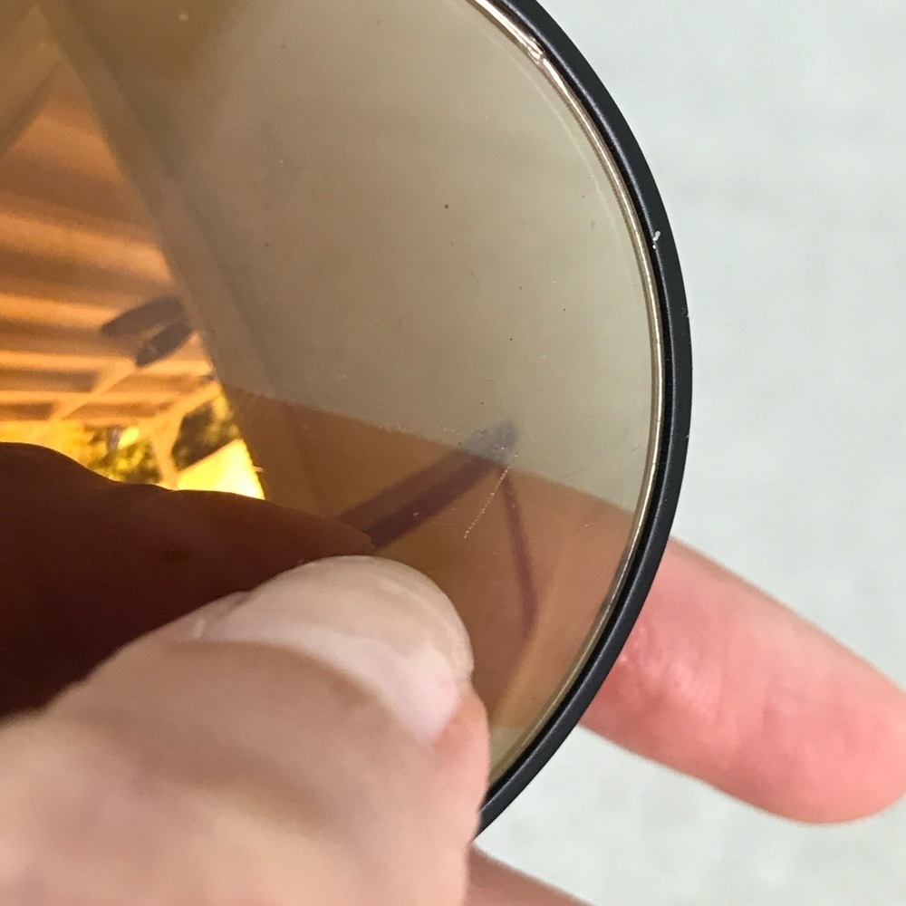 BALMAIN 52mm Round Sunglasses Gold - Picture 8 of 9